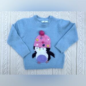M&S Penguin Sweater (2-3 yrs)